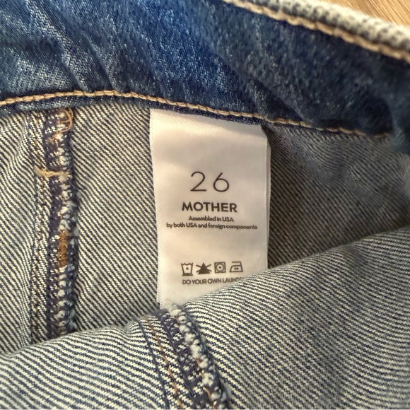Mother The Lineup Swooner Mini Skirt 26 - Picture 10 of 10